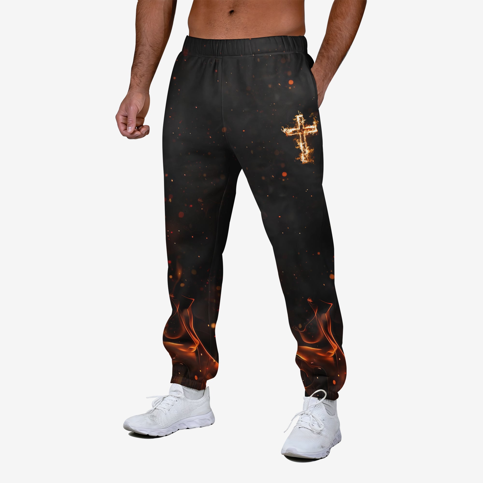 Baptized In Fire Jogger Pants