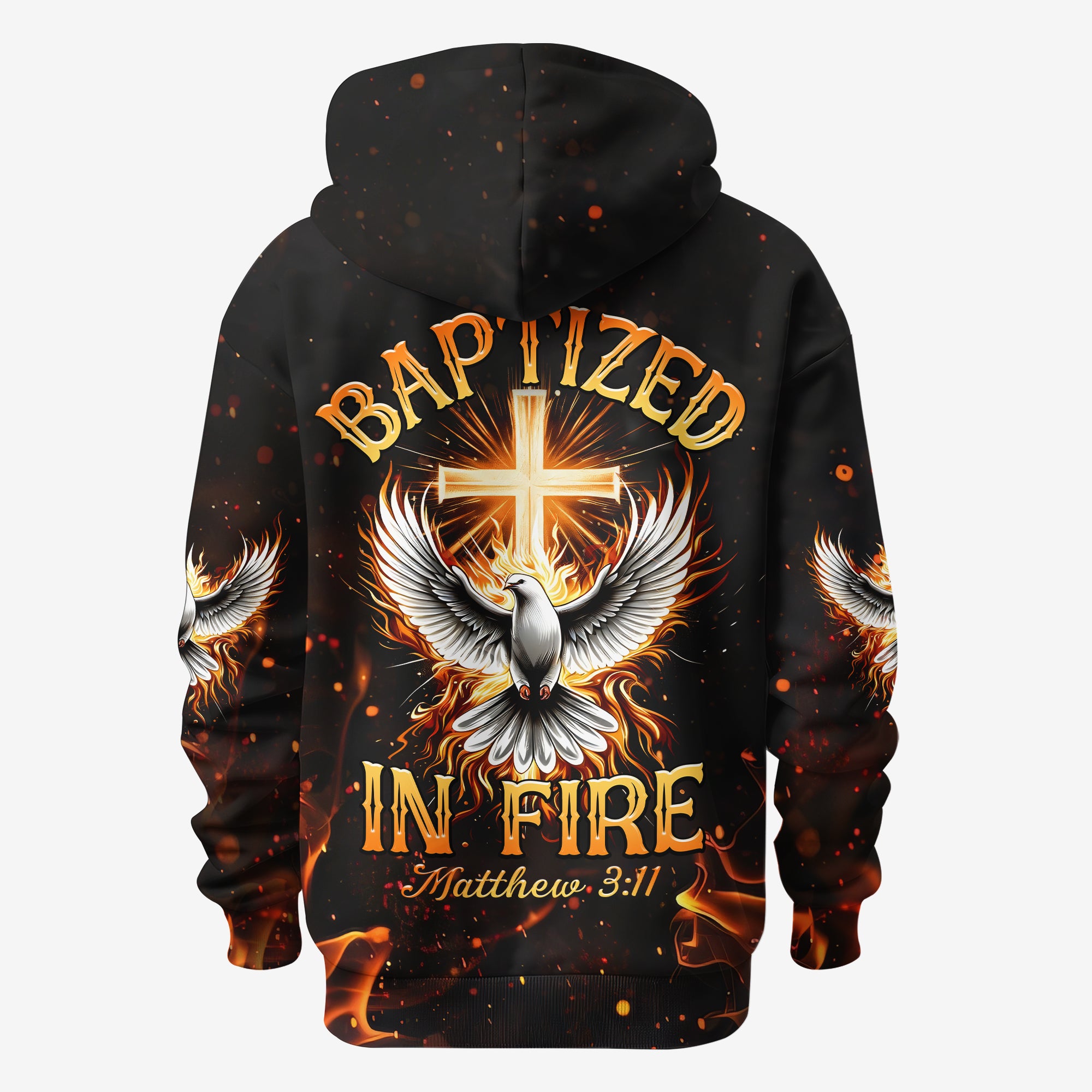 Baptized In Fire Hoodie