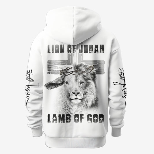 Lion of Judah Lamb of God Hoodie