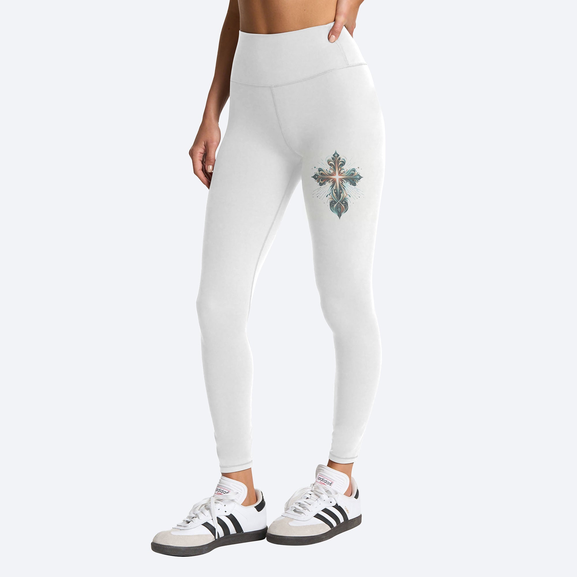 Faith in God & Prayer Sleek Leggings