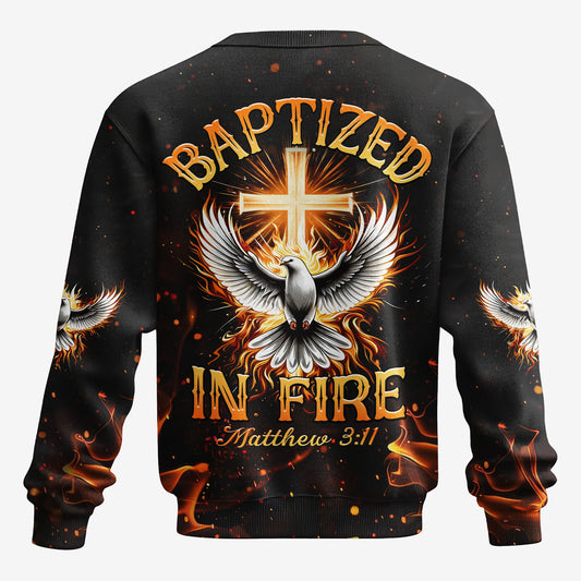 Baptized in Fire Breezy Sweater