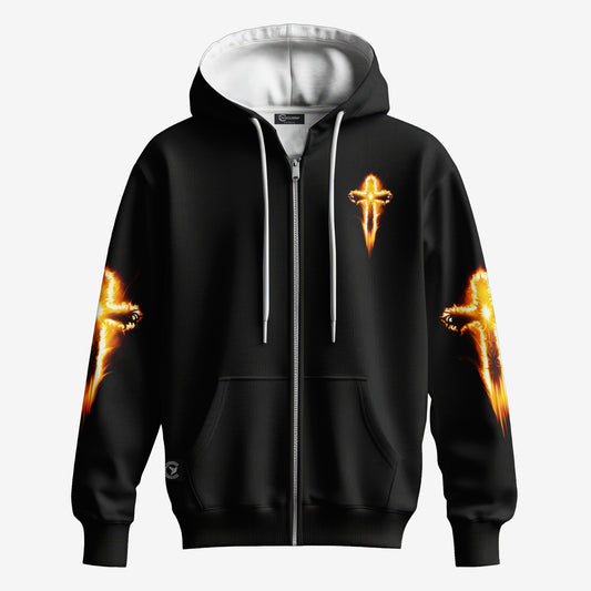 Awaken The Lion Zip Hoodie