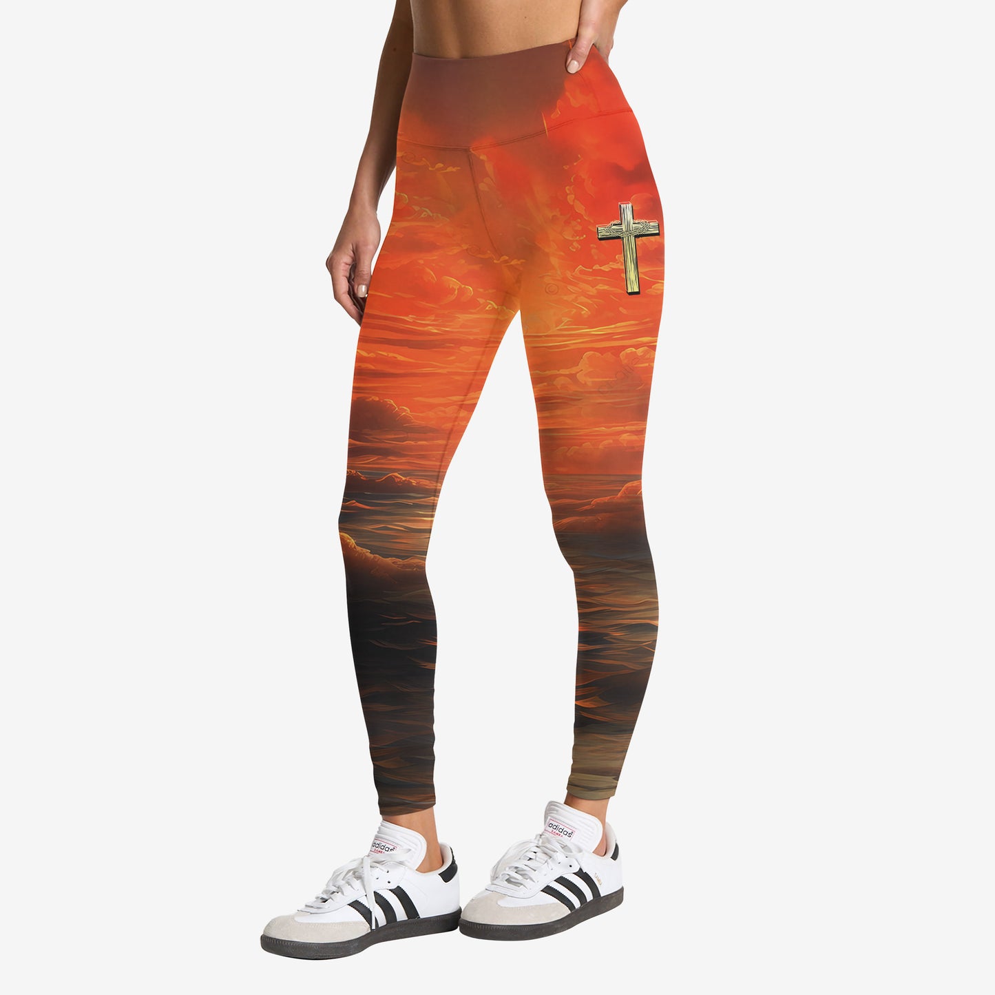 Trust In The Lord Sleek Leggings