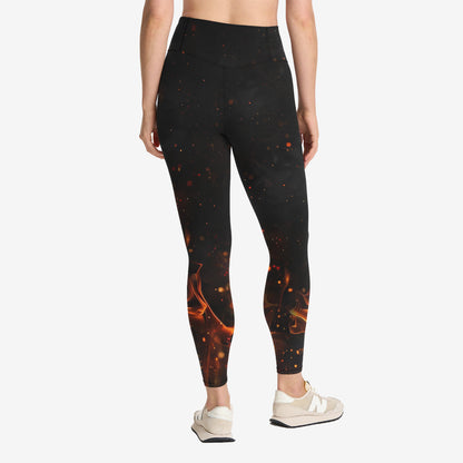 Baptized In Fire Sleek Leggings