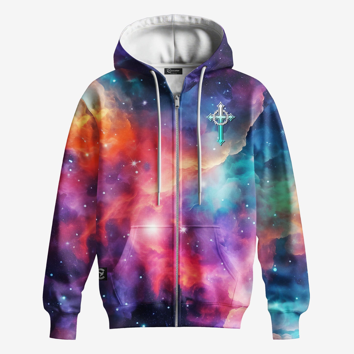 Soar On Wings Like Eagles Zip Hoodie